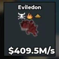 Extremely Rare !! Eviledon 409M s with Extinct Trait 1 1 Ch… — Roblox, лот №228257
