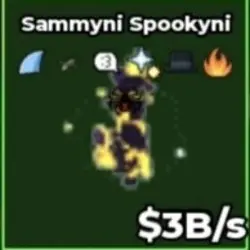 Extremely Rare !! NEW Sammyni Spookyni Mutation Eclipse 3B … — Roblox, лот №228226