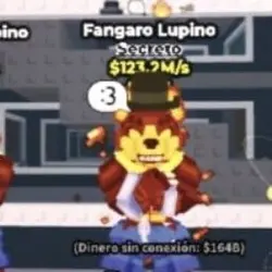 Fangaro lupino 123m s (Секретный персонаж) — Roblox, лот №228264