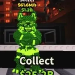 Fangaro lupino 61.6M s radioactive (Секретный персонаж) — Roblox, лот №228272