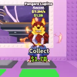 Fangaro Lupino 7.2 M s (Секретный персонаж) — Roblox, лот №228276