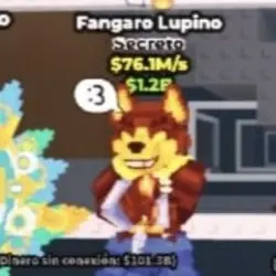 Fangaro lupino 76m s (Секретный персонаж) — Roblox, лот №228216
