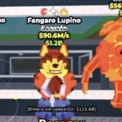 Fangaro lupino 90m s (Секретный персонаж) — Roblox, лот №228219