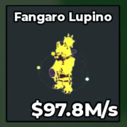 Fangaro Lupino Eclipse 97.8M s (Секретный персонаж) — Roblox, лот №228260