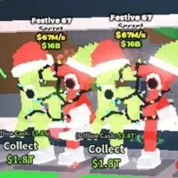 Festive 67 - 67 M S (Секретный персонаж) — Roblox, лот №228279