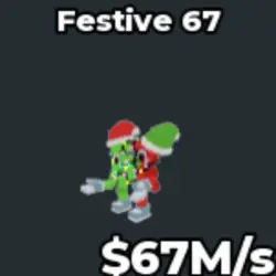 Festive 67 489 (Секретный персонаж) — Roblox, лот №228280