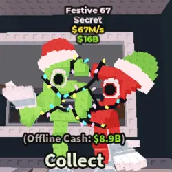 Festive 67 Fair Price (Секретный персонаж) — Roblox, лот №228285