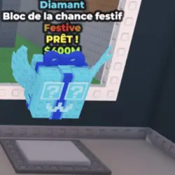 Festive Lucky Block Diamond 400M Chrismas Santa (Festive пе… — Roblox, лот №228340