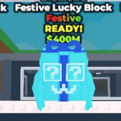 Festive Lucky Block Diamond Festive and secury (Festive пер… — Roblox, лот №228342