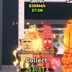 FIRE TRAIT Ketchuru and Musturu 255 M s (Секретный персонаж) — Roblox, лот №228367
