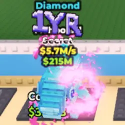 Fishboard - Diamond - 1 Year - $5.7M s (Секретный персонаж) — Roblox, лот №228328
