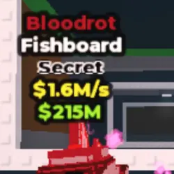 Fishboard Bloodrot (Секретный персонаж) — Roblox, лот №228362