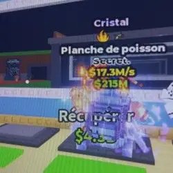 Fishboard Crystal (Секретный персонаж) — Roblox, лот №228366