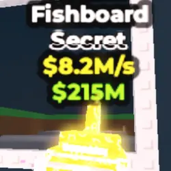 Fishboard Divine (Секретный персонаж) — Roblox, лот №228372