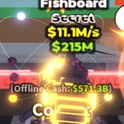 Fishboard Eclipse (Секретный персонаж) — Roblox, лот №228373