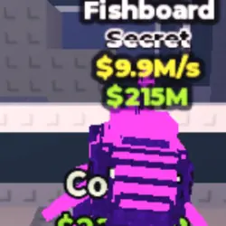 Fishboard GALAXY (Секретный персонаж) — Roblox, лот №228375