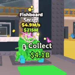 Fishborad LUCKY TRAIT (Секретный персонаж) — Roblox, лот №228389