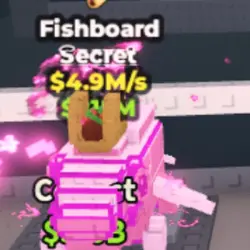 FISHIBOARD 4,9MS CANDY (Секретный персонаж) — Roblox, лот №228390