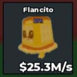 Flancito Gold Rare Trait (Секретный персонаж) — Roblox, лот №228428