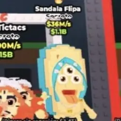 Flipa Sandala 35m s (Секретный персонаж) — Roblox, лот №228440