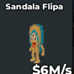 Flipa Sandala 6 M s V180 (Секретный персонаж) — Roblox, лот №228442