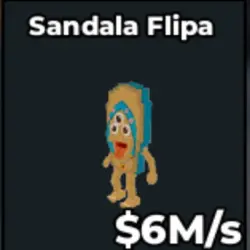 FLIPA SANDALA 6 M s V183 (Секретный персонаж) — Roblox, лот №228443