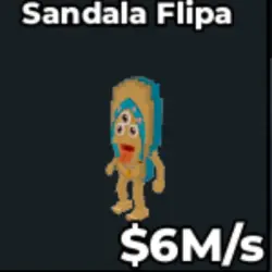 FLIPA SANDALA 6 M s V184 (Секретный персонаж) — Roblox, лот №228444