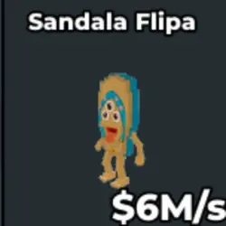 FLIPA SANDALA 6 M s V186 (Секретный персонаж) — Roblox, лот №228445