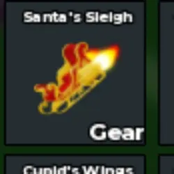 Flying Gears_ Santa Sleigh (Секретный персонаж) — Roblox, лот №228484