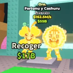 Fortuno and Cashuro Gold (Секретный персонаж) — Roblox, лот №228486
