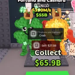 Fortunu and Cashuru $390M s (Секретный персонаж) — Roblox, лот №228489