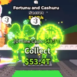 Fortunu and Cashuru (Radioactive) 1.6B s (Секретный персона… — Roblox, лот №228492