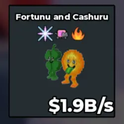 Fortunu and Cashuru 1.9B s (Секретный персонаж) — Roblox, лот №228494