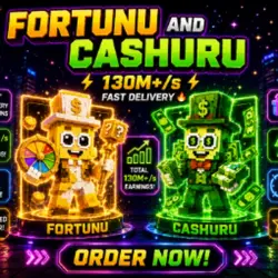 Fortunu and Cashuru 130M+ s (Секретный персонаж) — Roblox, лот №228497