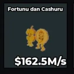 Fortunu and Cashuru Gold [162.5 M s ] (Секретный персонаж) — Roblox, лот №228502