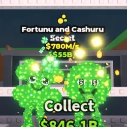 Fortunu Coin Lucky trait (Секретный персонаж) — Roblox, лот №228506