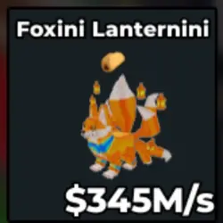 Foxini (Секретный персонаж) — Roblox, лот №228507