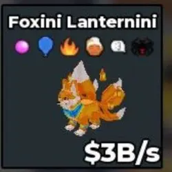 Foxini Lanternini $3B S (Секретный персонаж) — Roblox, лот №228515