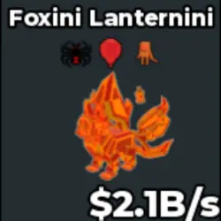 Foxini Lanternini - 340 (Секретный персонаж) — Roblox, лот №228465