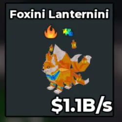 Foxini Lanternini 1.1B s (Секретный персонаж) — Roblox, лот №228466