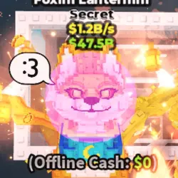 Foxini Lanternini 1.2B S (Taco + 2 Traits) #E3QW6N (Секретн… — Roblox, лот №228470