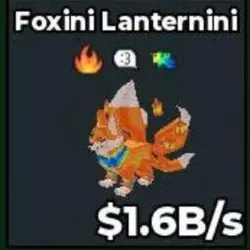 Foxini Lanternini 1.6 B s (Секретный персонаж) — Roblox, лот №228475