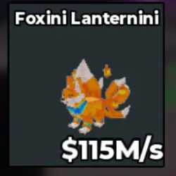 Foxini Lanternini 115M s xln (Секретный персонаж) — Roblox, лот №228480