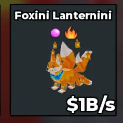 Foxini Lanternini 1B s (Секретный персонаж) — Roblox, лот №228522
