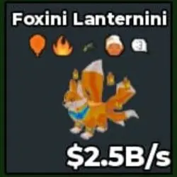 Foxini Lanternini 2.5B s Baloon Orange and Granny Trait Ahy… — Roblox, лот №228544