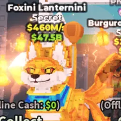 Foxini Lanternini 460m s (Секретный персонаж) — Roblox, лот №228523