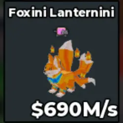 Foxini Lanternini 690M s bas2 (Секретный персонаж) — Roblox, лот №228533