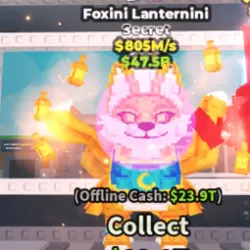 FOXINI LANTERNINI 805M S (Секретный персонаж) — Roblox, лот №228537