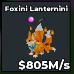 Foxini Lanternini 805M s rin2 (Секретный персонаж) — Roblox, лот №228540