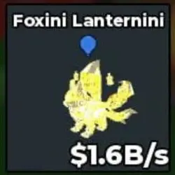 Foxini Lanternini Divine With blue balon 1.6B S xln (Секрет… — Roblox, лот №228554